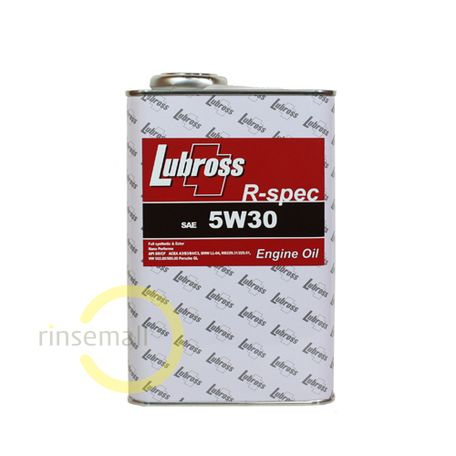 루브로스 R-스펙 5W30 (100％화학합성 에스테르+PAO/1L)